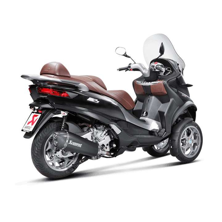 Silencieux homologué Akrapovic Inox Noir MP3 FUOCO SATELIS 400/500