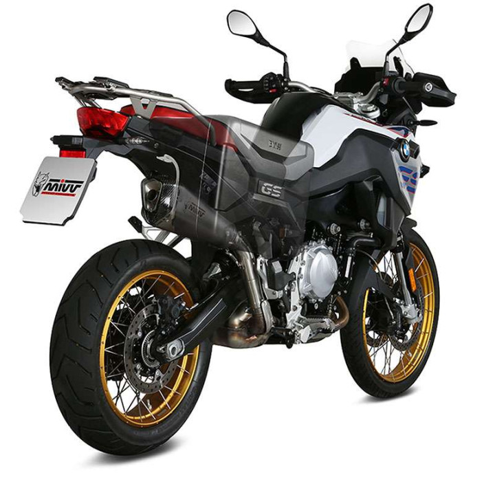 Silencieux homologué Mivv DELTA RACE Inox (B.033.LDRX) BMW F850GS