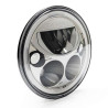 DENALI M7 LED headlight D177mm Black/Chrome