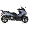 Silencieux Mivv DELTA RACE Inox Noir (O.008.LDRB) KYMCO AK 550