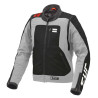 Veste Enduro T.UR J-THREE ARM LINK Gris Clair/Rouge