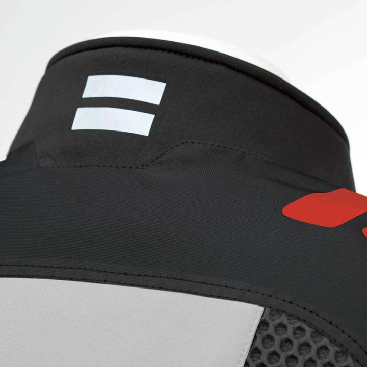 Enduro Jacket T.UR J-THREE ARM LINK Light Grey/Red