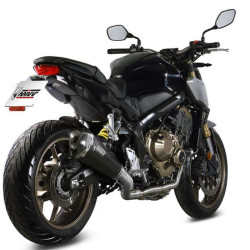 Ligne complète Mivv DELTA RACE Inox noir (H.072.LDRB) Honda CB650R CBR650R 19- 2