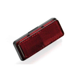 PUIG-approved red reflector 75 x 25 mm