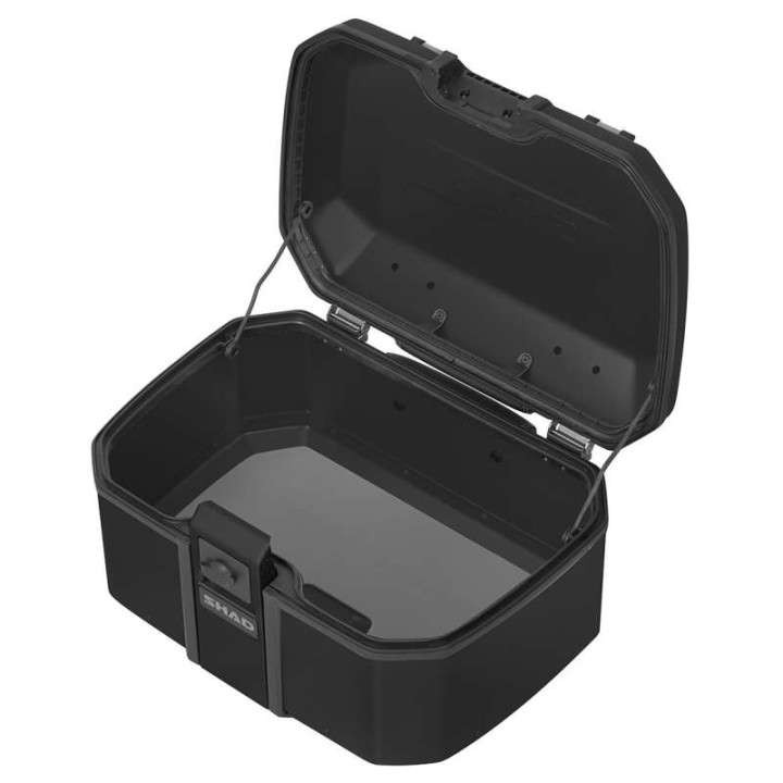 Shad TERRA TR55 PURE BLACK top case kit + bracket (H0TR73ST) Honda XL750 TRANSALP