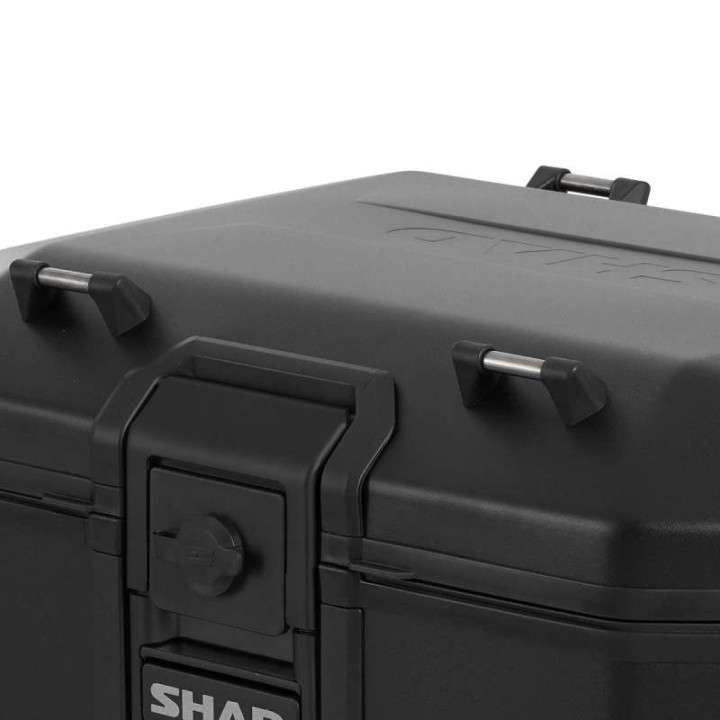 Shad TERRA TR55 PURE BLACK top case kit + bracket (H0TR73ST) Honda XL750 TRANSALP