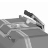 Shad TERRA TR55 PURE BLACK top case kit + bracket (H0TR73ST) Honda XL750 TRANSALP