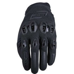 Gants moto d'été Five STUNT EVO 2 Noir