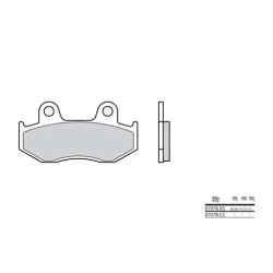Plaquettes de frein carbone céramique avant BREMBO 07078CC