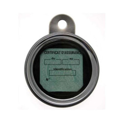 Support vignette moto Bihr round 88mm