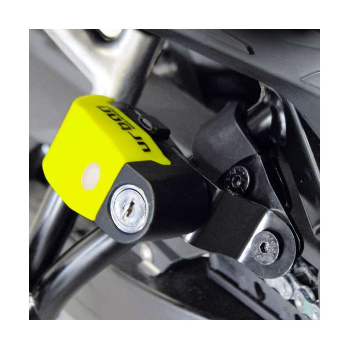 Support bloque disque moto URBAN UR6/UR9Z (tube rond/vis)