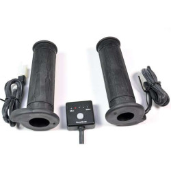 Poignées chauffantes QUAD Tecnoglobe LUXE 120/22mm 2