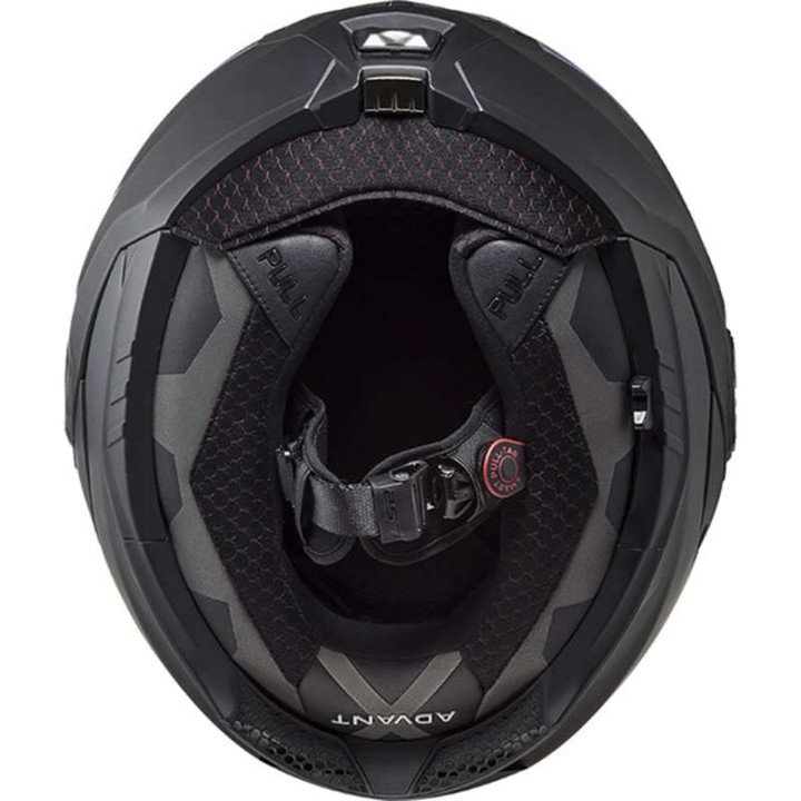 Casque moto LS2 FF901 ADVANT X SOLID Noir mat 22.06