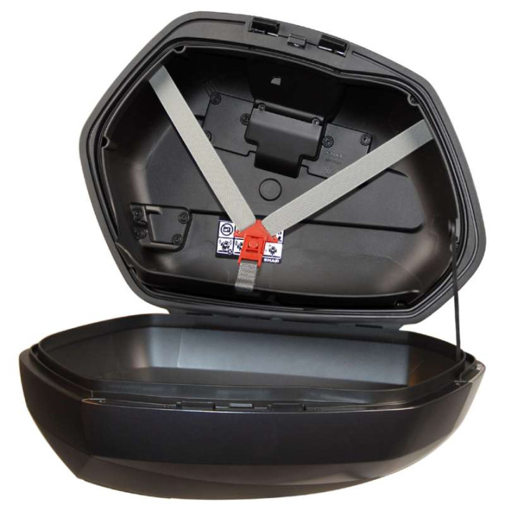 Motorcycle cases Shad SH36 carbon hoods