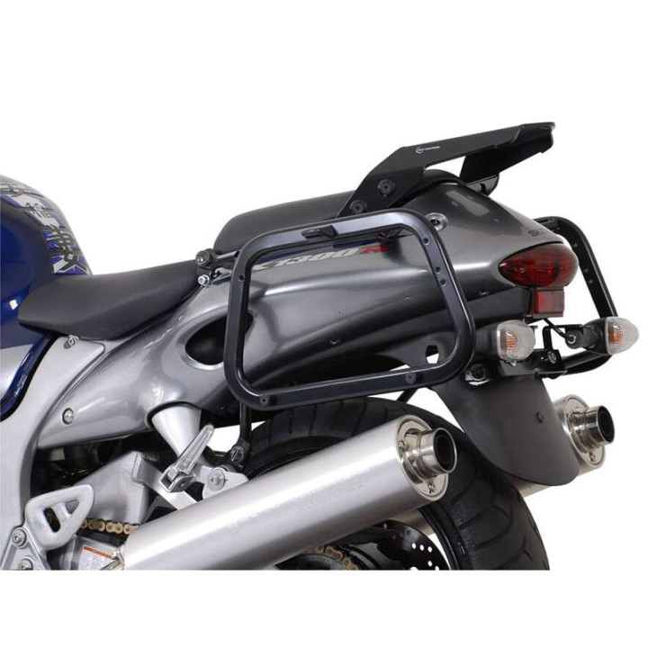 SW-Motech QUICK-LOCK EVO side supports Suzuki GSX1300R HAYABUSA 99-07