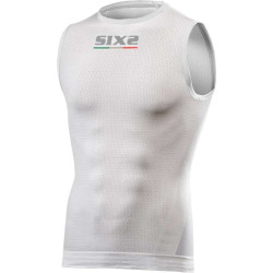 Débardeur thermique moto SIXS SMX WHITE CARBON
