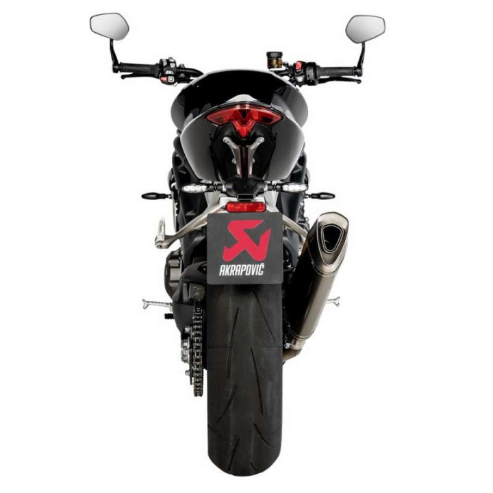 Akrapovic Titanium-approved muffler Triumph Speed Triple 1200 RS/Speed Triple 1200 RR (S-T12SO5-HAPXLT)