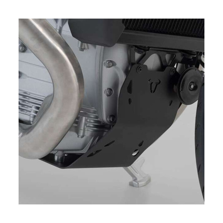Sabot moteur SW-Motech Noir Moto Guzzi V100 Mandello/Mandello S (MSS.17.038.10000/B)