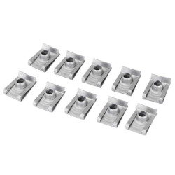 Agrafes de fixation M8 (x10) pour carrosserie/carénage