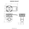 Quad Lock mirror support