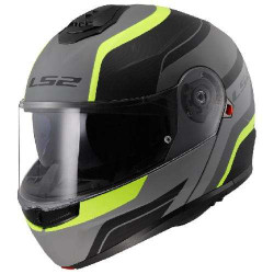 Casque modulable LS2 FF908 STROBE II MONZA Noir/Jaune 22.06