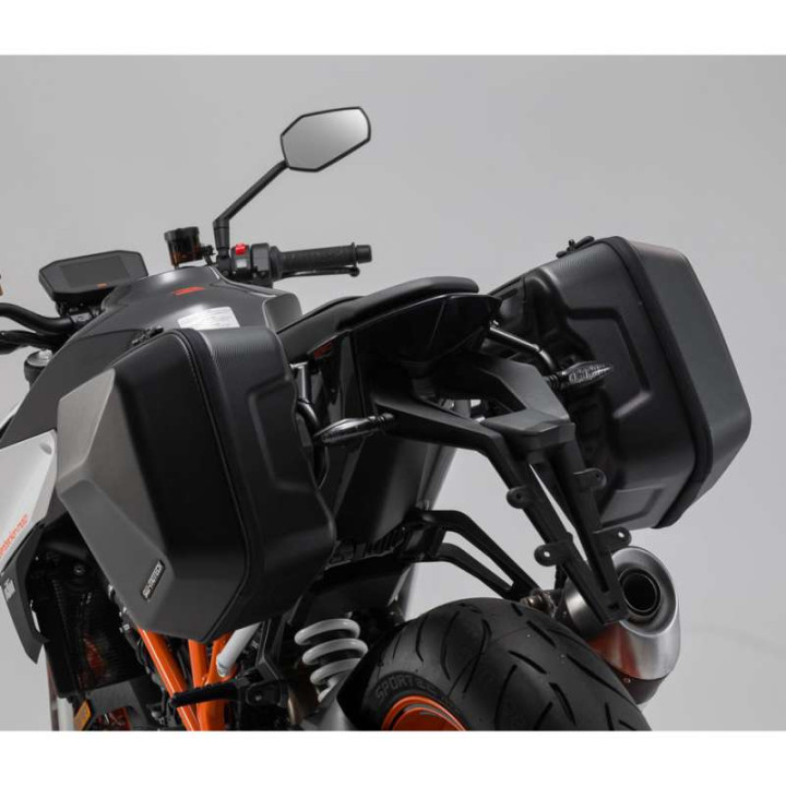 SW-Motech URBAN ABS 2x16,5L KTM 1290 SUPER DUKE R suitcase kit