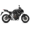 Ligne complète Mivv OVAL Carbone (Y.044.L3C) Yamaha MT-07