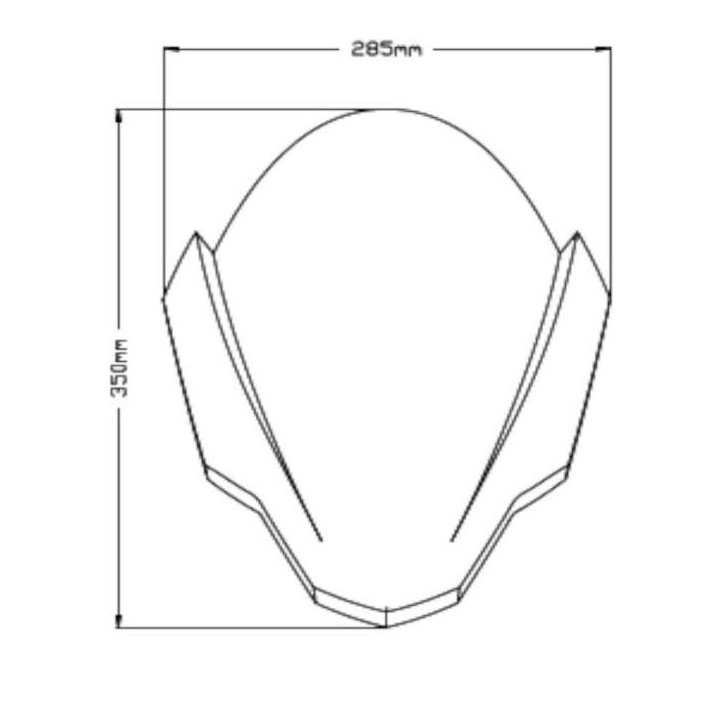 Bulle Puig Z-RACING (20794) Aprilia TUONO 660