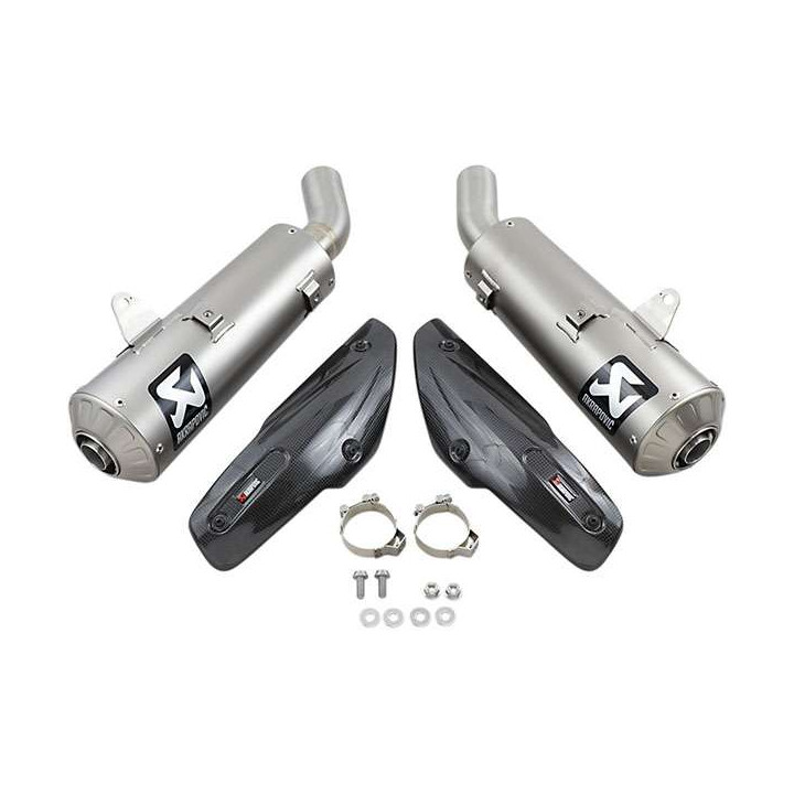 Silencieux homologué Akrapovic Titane Ducati SCRAMBLER 1100 18-