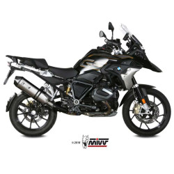 Mivv SPEED EDGE Inox-approved muffler (B.034.LRX) BMW R1250GS 2