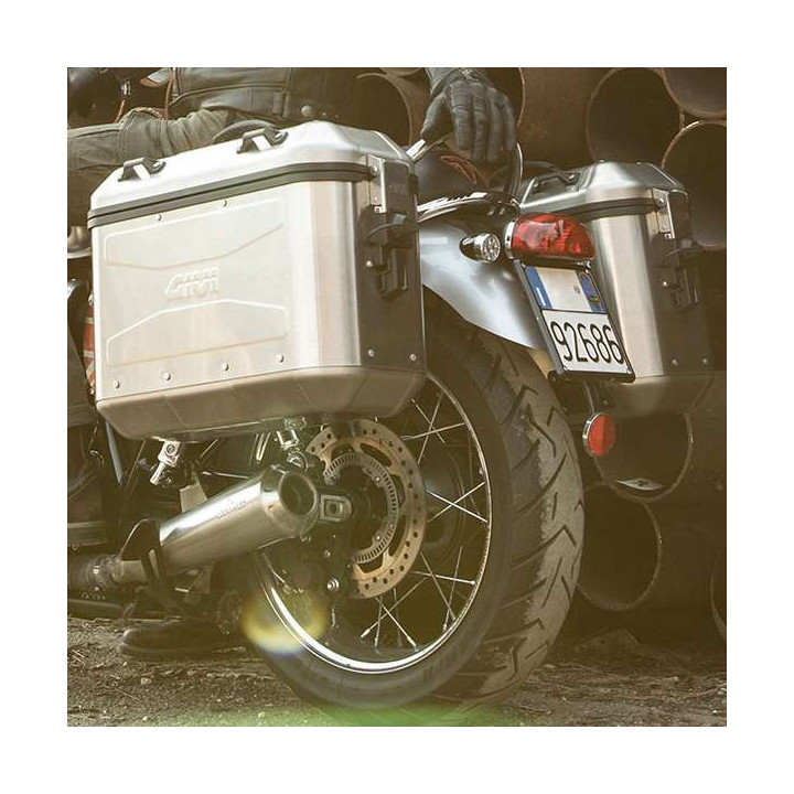 Valises latérales Givi Monokey DOLOMITI Trekker  Alu 2x36L