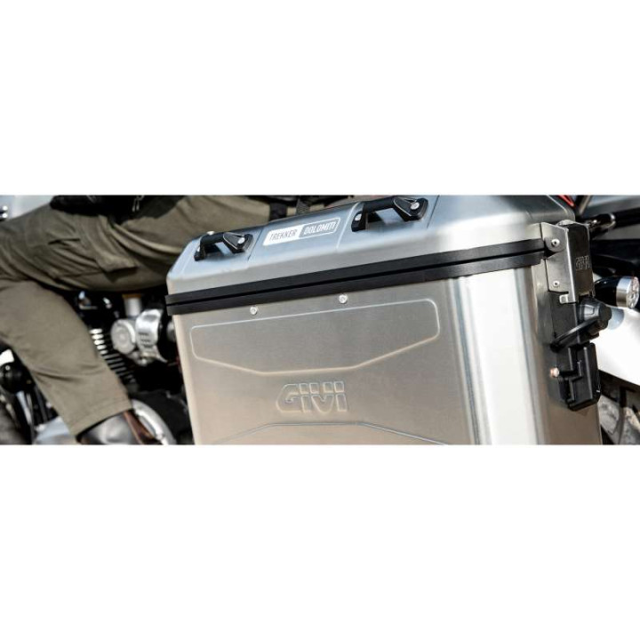 Valises latérales Givi Monokey DOLOMITI Trekker  Alu 2x36L