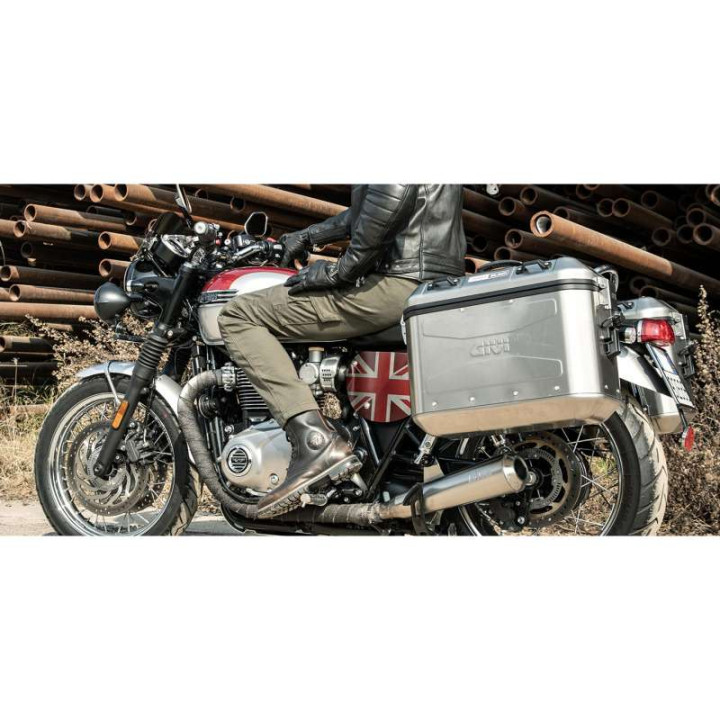 Valises latérales Givi Monokey DOLOMITI Trekker  Alu 2x36L