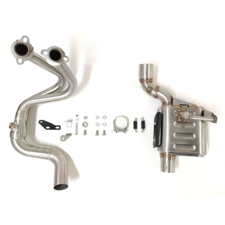 Ligne complète homologuée Ixil RC (CK7256RC) Kawasaki Z650RS/Ninja 650