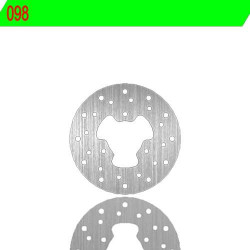 Front brake disc NG 098 PEUGEOT XP6 02-05