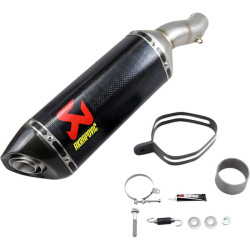 Silencieux AKRAPOVIC CARBONE Kawasaki ZX-6R (S-K6SO7-ZC)