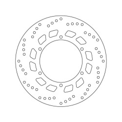 Brembo brake disc Oro Series 68B407D0 Yamaha T-MAX 500 01-03 (Av) Yamaha FJR 1300 06- (Arr)
