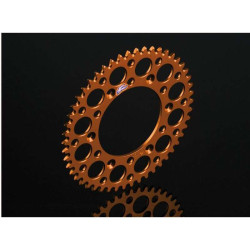 Couronne Renthal anti-boue orange 48 dents KTM SX/SX-F