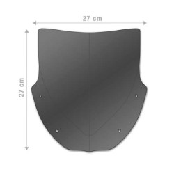 Saute-vent Barracuda AEROSPORT KTM Duke 390 17- 2