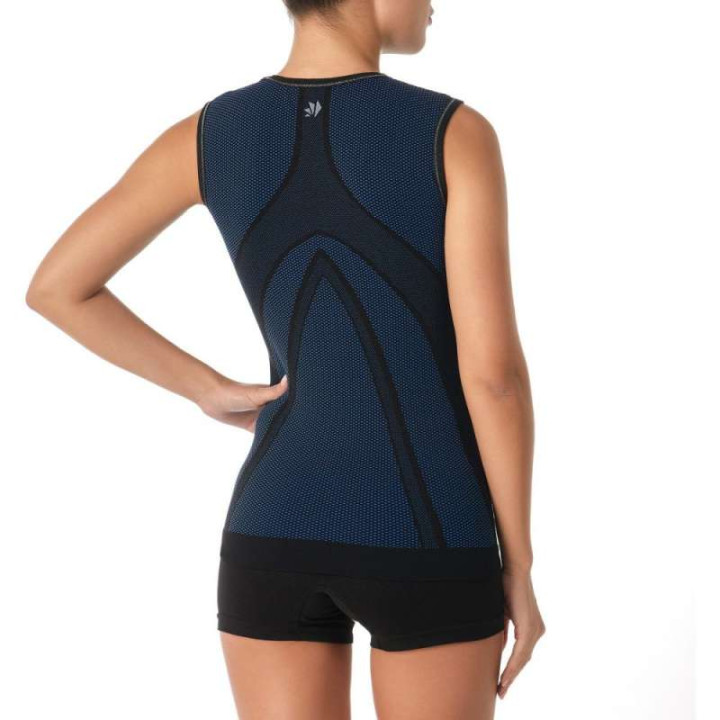 Thermal tank top SIXS SMX DARK BLUE