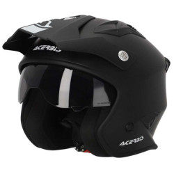 Casque moto jet Acerbis ARIA 22.06 NOIR