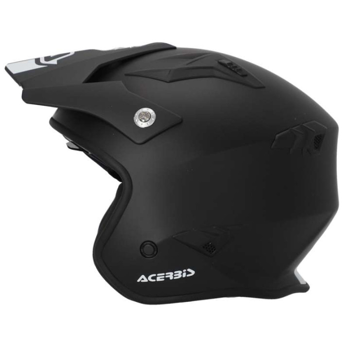 Acerbis ARIA 22.06 jet motorcycle helmet BLACK