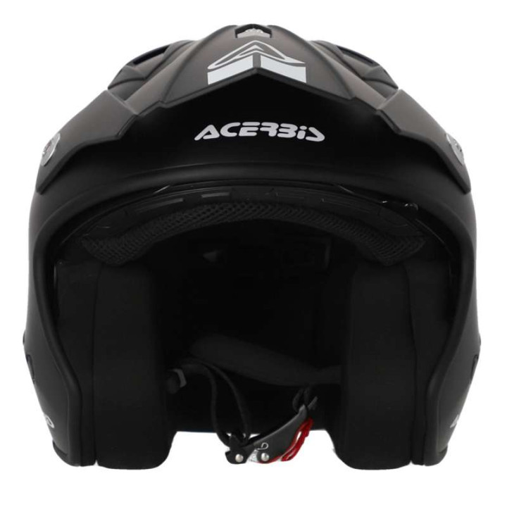 Acerbis ARIA 22.06 jet motorcycle helmet BLACK