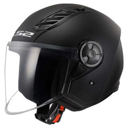 Casque LS2 OF616 AIRFLOW II SOLID Noir mat 22.06