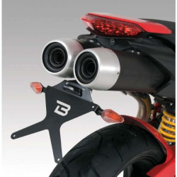 Barracuda plate holder Ducati Hypermotard 796/1100
