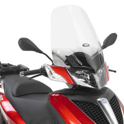 Givi clear bubble +25.5cm (D5600ST) Piaggio MP3 YOURBAN