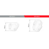 Bulle Puig TOURING +29,5cm (9770) BMW F750GS