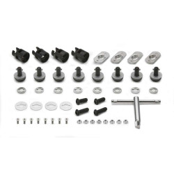 Kit fixation Givi 01RKIT pour supports valises Givi PL/PLO/PLX/PLCAM