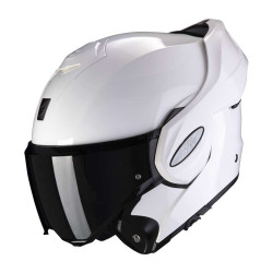 Casque moto modulable Scorpion EXO-TECH EVO BLANC