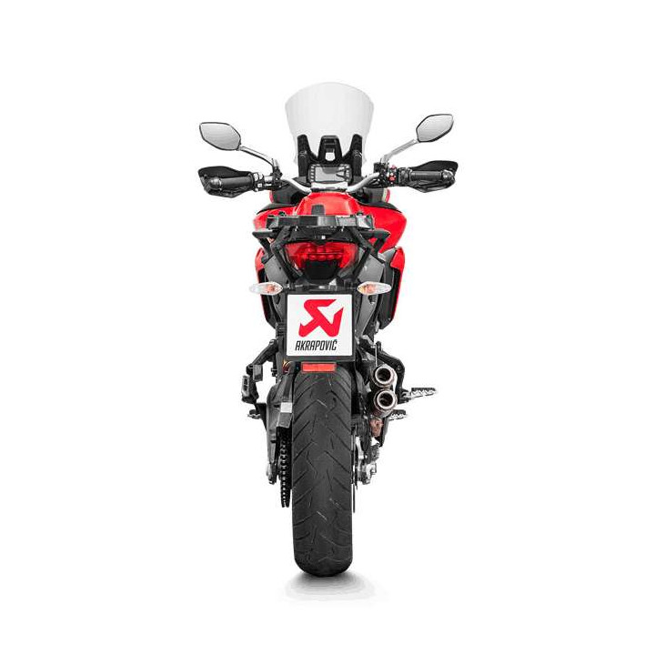 Akrapovic Titane approved muffler Ducati Multistrada 950 17-